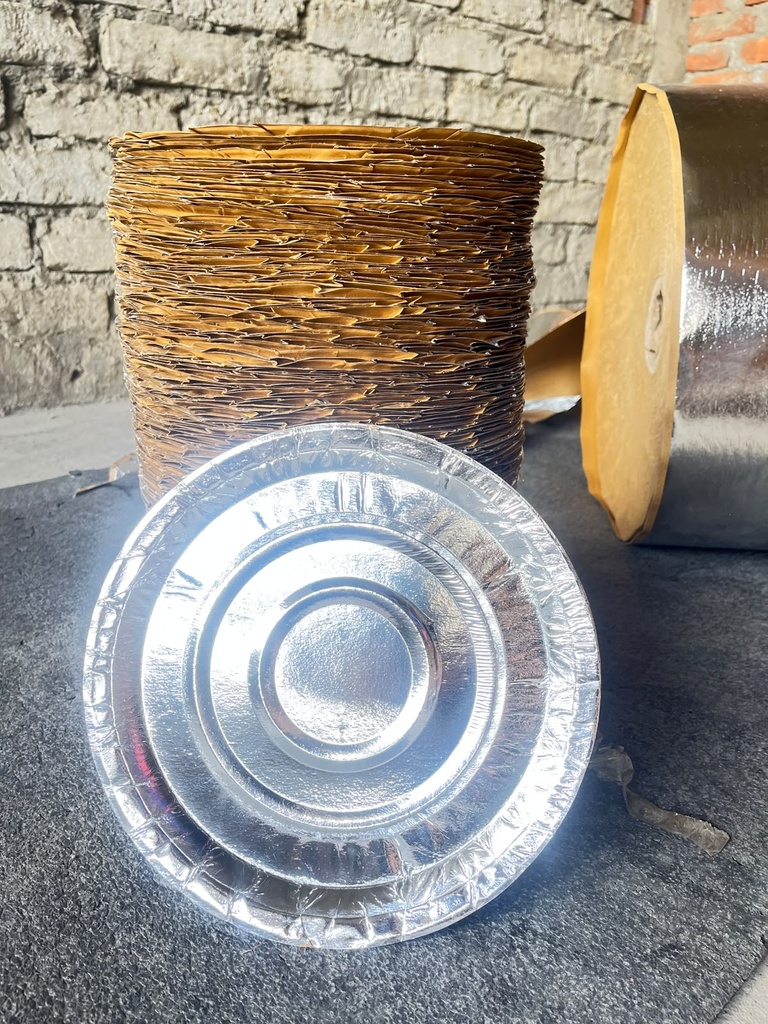 Silver Plate 12 Inch (Pack of 100 Pcs)